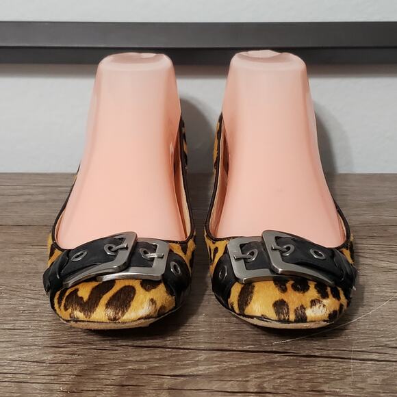 Via Spiga Women's Ballet Flats Shoes Size 6.5 Leopard Print Medium - Picture 2 of 8
